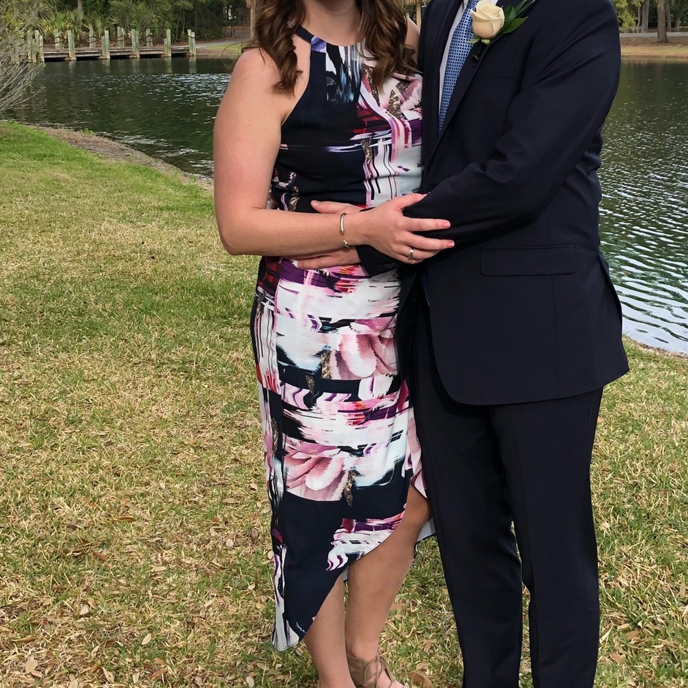 Knee length dress